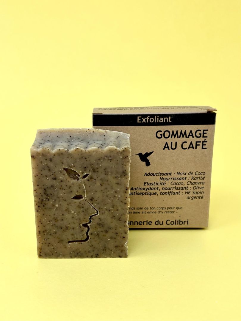 Savon Exfoliant - Gommage au caf&eacute;