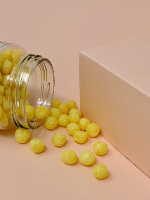 Boules de ma&iuml;s au miel