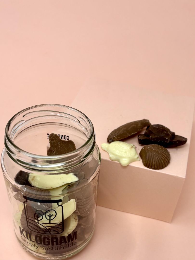 Fritures Chocolat noir, lait et blanc