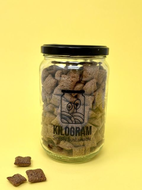 Carr&eacute;s fourr&eacute;s chocolat noisette