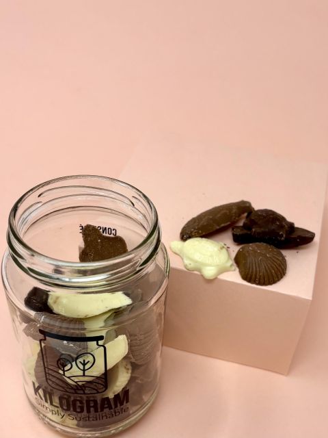 Fritures Chocolat noir, lait et blanc