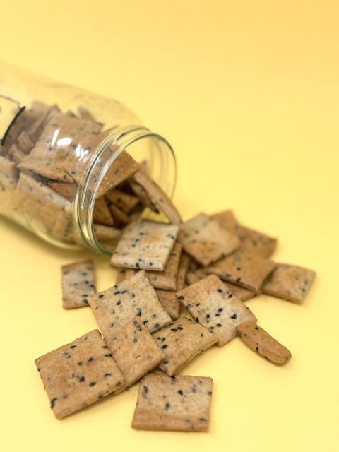 Crackers au s&eacute;same