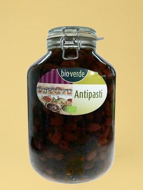 Olives noires Kalamata d&eacute;noyaut&eacute;es 4,75kg