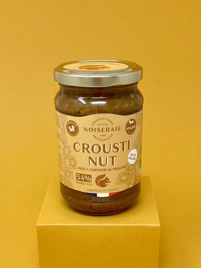 P&acirc;te &agrave; tartiner Croustinut (Pralin&eacute; Noisettes 54%)
