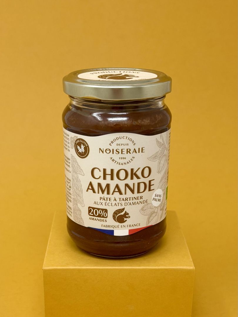Pâte à tartiner chocolat amandes