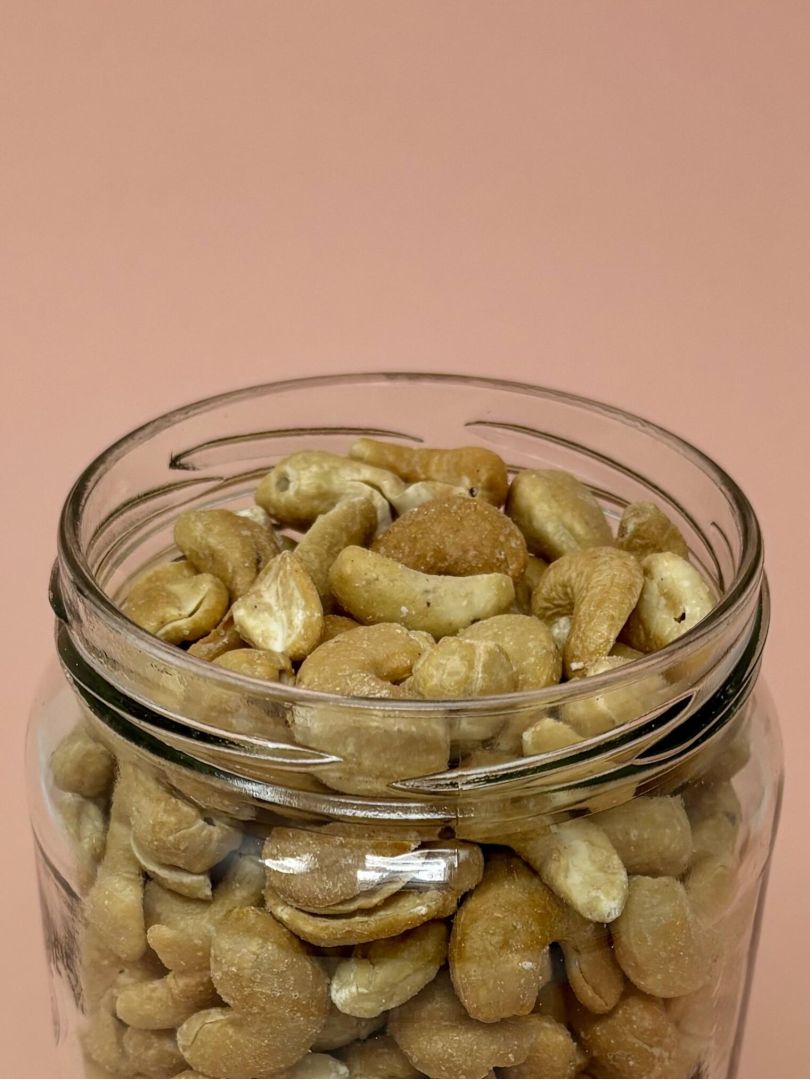 Noix de cajou grillées et salées