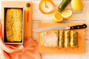 Cake sucré courgette-citron